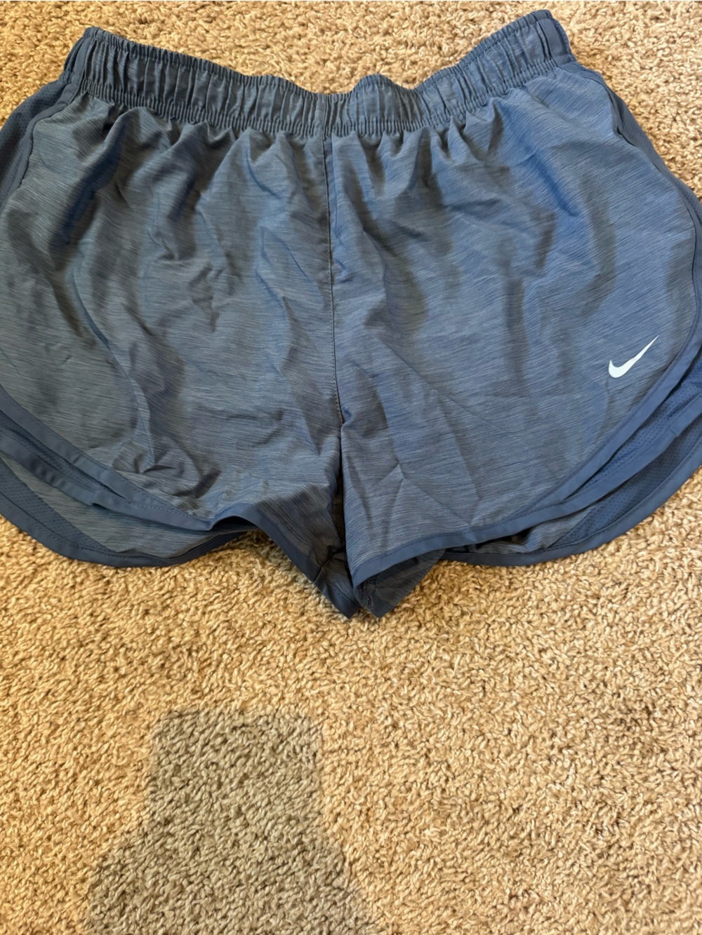 Nike Light Blue Dri-FIT Athletic Shorts